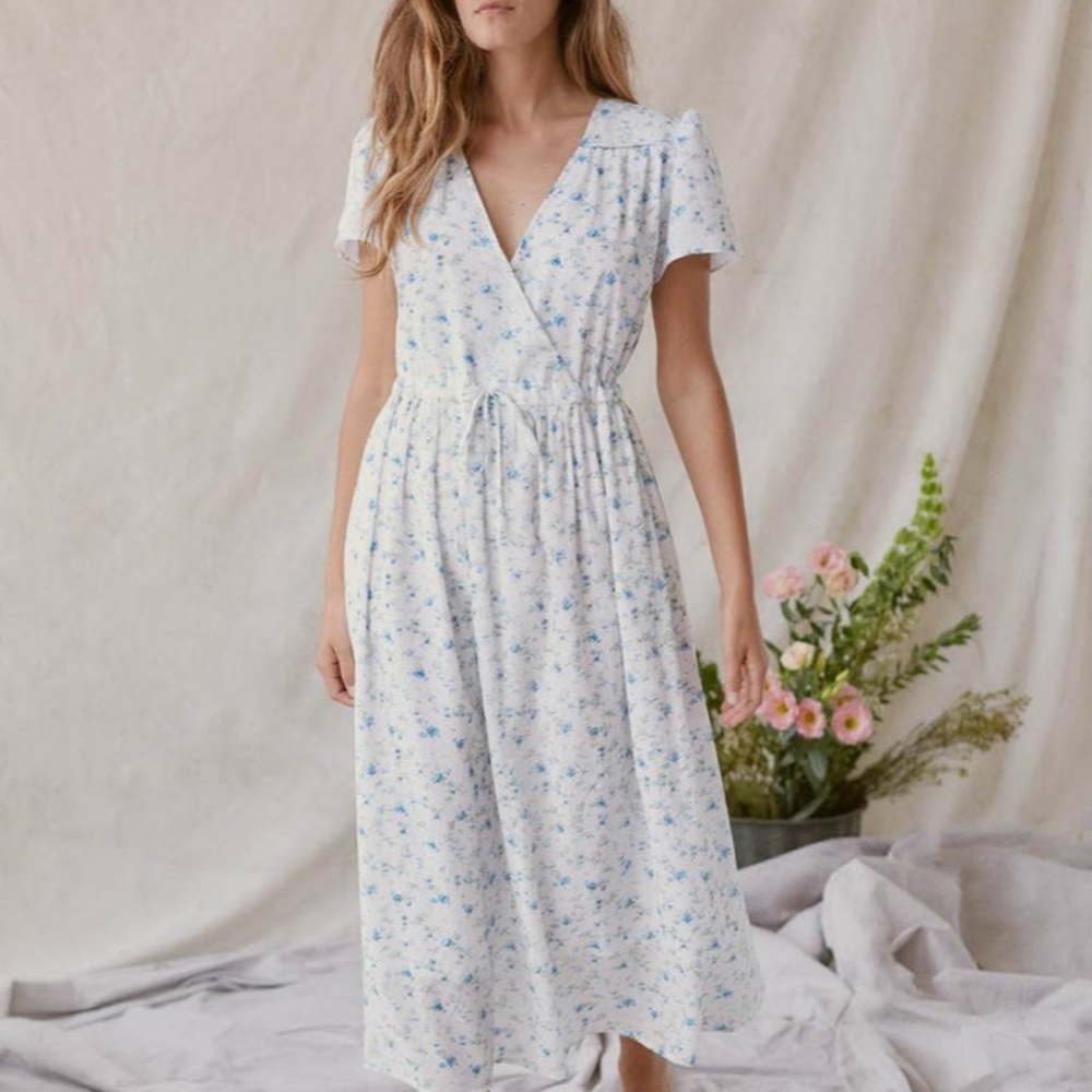 Christy Dawn blue and white floral